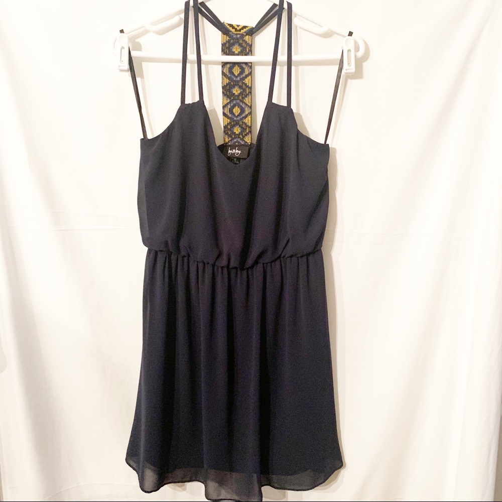 2/$20 By & By Navy Blue Dress